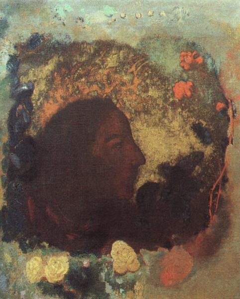 Odilon Redon Portrait of Paul Gauguin Sweden oil painting art